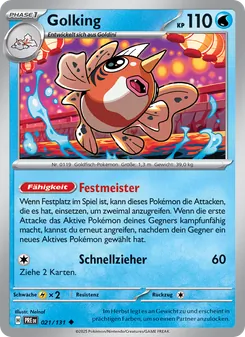 Golking, Karte 021 aus Prismatische Entwicklungen