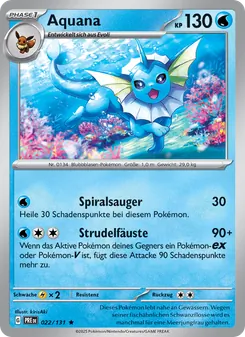 Aquana, Karte 022 aus Prismatische Entwicklungen