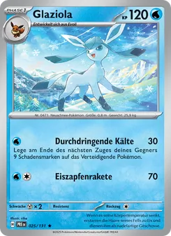 Glaziola, Karte 025 aus Prismatische Entwicklungen