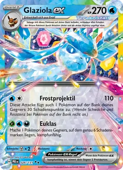 Glaziola-ex, Karte 026 aus Prismatische Entwicklungen