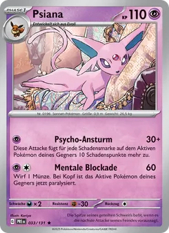 Psiana, Karte 033 aus Prismatische Entwicklungen
