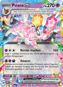 Psiana-ex, Karte 034 aus Prismatische Entwicklungen