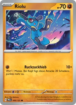 Riolu, Karte 050 aus Prismatische Entwicklungen