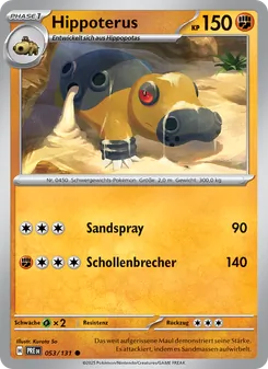 Hippoterus, Karte 053 aus Prismatische Entwicklungen