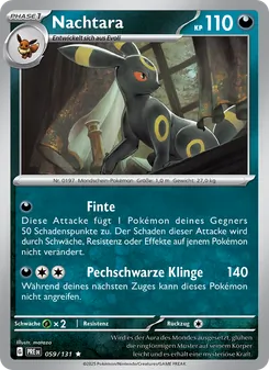 Nachtara, Karte 059 aus Prismatische Entwicklungen