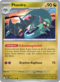 Phandra, Karte 072 aus Prismatische Entwicklungen