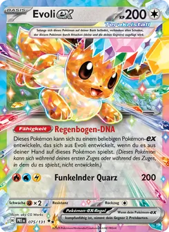 Evoli-ex, Karte 075 aus Prismatische Entwicklungen
