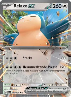 Relaxo-ex, Karte 076 aus Prismatische Entwicklungen