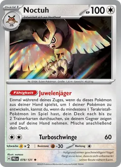 Noctuh, Karte 078 aus Prismatische Entwicklungen