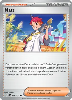 Matt, Karte 105 aus Prismatische Entwicklungen