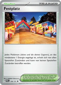 Festplatz, Karte 108 aus Prismatische Entwicklungen