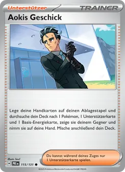 Aokis Geschick, Karte 115 aus Prismatische Entwicklungen