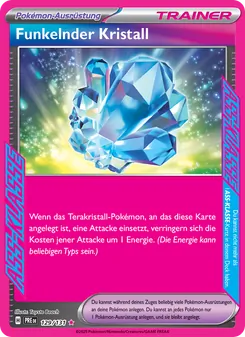 Funkelnder Kristall, Karte 129 aus Prismatische Entwicklungen