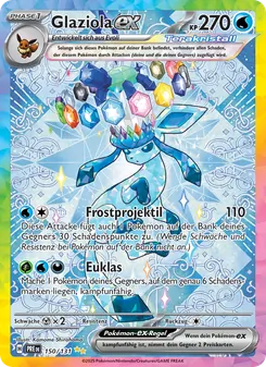 Glaziola-ex, Karte 150 aus Prismatische Entwicklungen