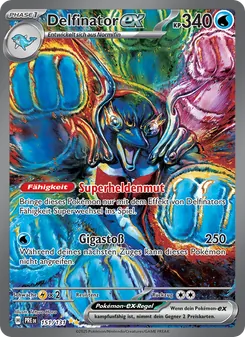 Delfinator-ex, Karte 151 aus Prismatische Entwicklungen