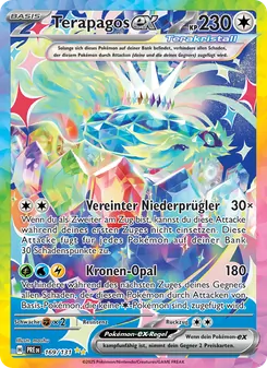 Terapagos-ex, Karte 169 aus Prismatische Entwicklungen