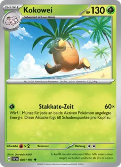 Kokowei, Karte 003 aus Stürmische Funken