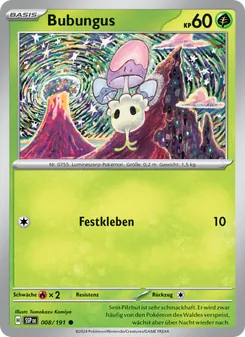 Bubungus, Karte 008 aus Stürmische Funken