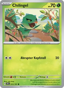 Chilingel, Karte 012 aus Stürmische Funken
