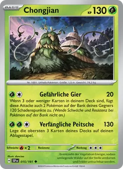 Chongjian, Karte 015 aus Stürmische Funken