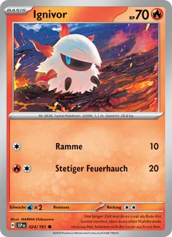 Ignivor, Karte 024 aus Stürmische Funken