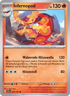 Infernopod, Karte 028 aus Stürmische Funken