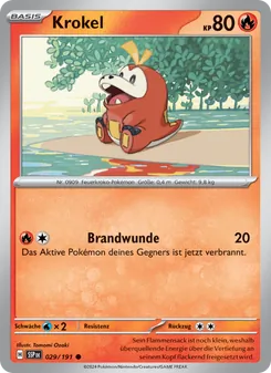 Krokel, Karte 029 aus Stürmische Funken