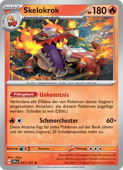 Skelokrok, Karte 031 aus Stürmische Funken