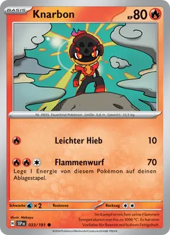 Knarbon, Karte 033 aus Stürmische Funken