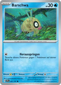 Barschwa, Karte 041 aus Stürmische Funken
