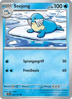 Seejong, Karte 044 aus Stürmische Funken