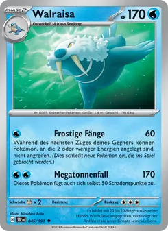 Walraisa, Karte 045 aus Stürmische Funken