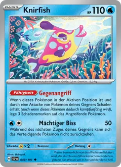 Knirfish, Karte 049 aus Stürmische Funken