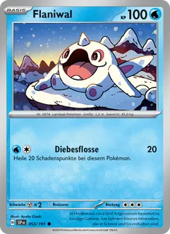 Flaniwal, Karte 053 aus Stürmische Funken