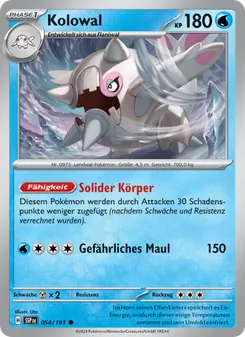 Kolowal, Karte 054 aus Stürmische Funken