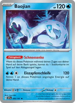 Baojian, Karte 056 aus Stürmische Funken