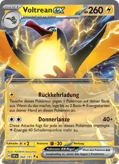 Voltrean-ex, Karte 068 aus Stürmische Funken