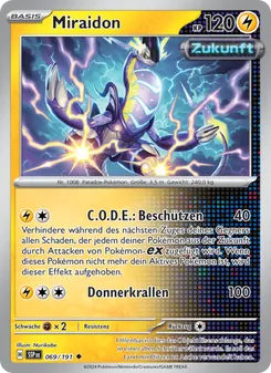 Miraidon, Karte 069 aus Stürmische Funken