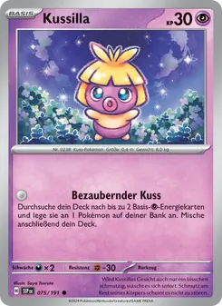 Kussilla, Karte 075 aus Stürmische Funken