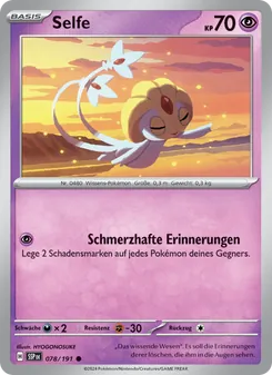 Selfe, Karte 078 aus Stürmische Funken