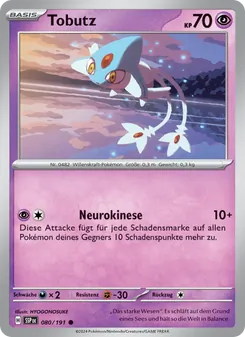 Tobutz, Karte 080 aus Stürmische Funken