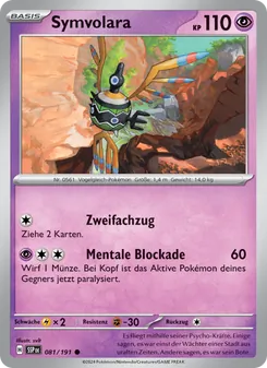 Symvolara, Karte 081 aus Stürmische Funken