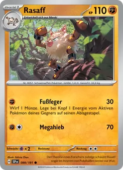 Rasaff, Karte 099 aus Stürmische Funken