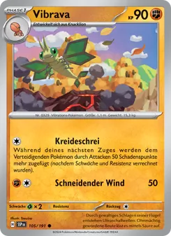 Vibrava, Karte 105 aus Stürmische Funken