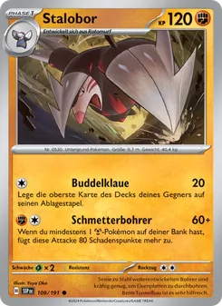 Stalobor, Karte 109 aus Stürmische Funken