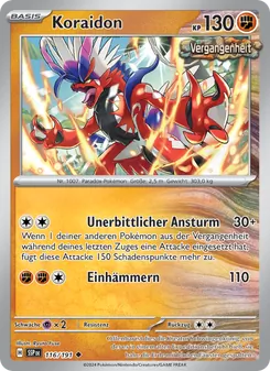 Koraidon, Karte 116 aus Stürmische Funken