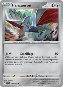 Panzaeron, Karte 124 aus Stürmische Funken