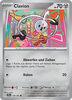 Clavion, Karte 128 aus Stürmische Funken