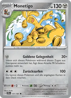 Monetigo, Karte 131 aus Stürmische Funken