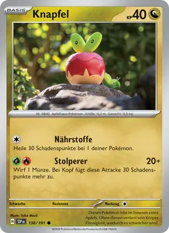 Knapfel, Karte 138 aus Stürmische Funken